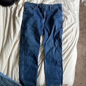 2 Pair Lot of J.Crew Light and Medium Wash High Rise Classic Vintage size 32/14